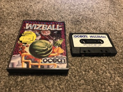 Zx Spectrum 48/128k game Wizzball