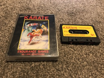 Zx Spectrum 48/128k game International karate system 3