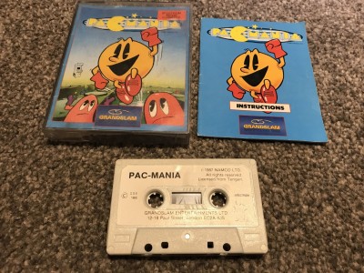 Zx Spectrum 48/128k game Pac-mania