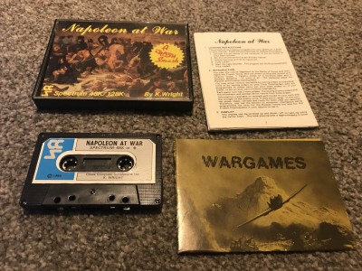 ZX Spectrum 48k game Napoleon at war - K.Wright