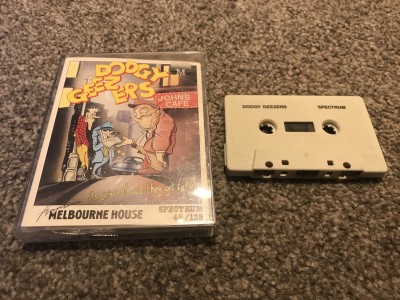 ZX Spectrum 48k game Dodgy Geezers - Melbourne House