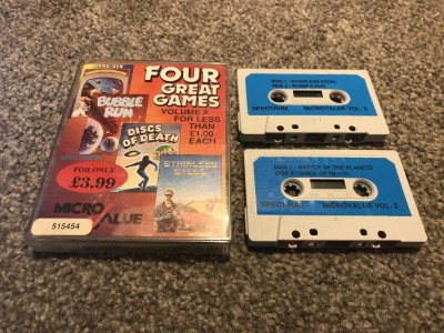 ZX Spectrum 48k game Four Great Games volume 2