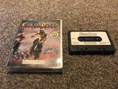 ZX Spectrum 48k game EnduroRacer - Activision