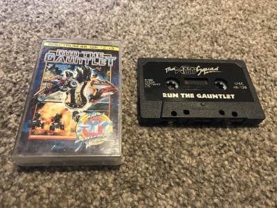 ZX Spectrum 48k game Run The Gauntlet - The Hit Squad