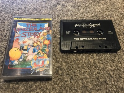 ZX Spectrum 48k game The Newzealand Story - The Hit Squad