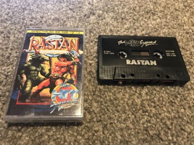 ZX Spectrum 48k game Rastan - The Hit Squad
