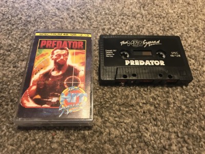 ZX Spectrum 48k game Predator - The Hit Squad