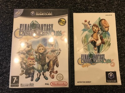 Nintendo gamecube Final Fantasy crystal chronicles game