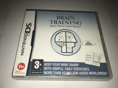 Nintendo DS Brain Training and More Brain Training games
