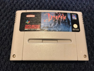 Super nintendo SNES Dracula games