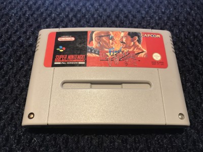 Super Nintendo SNES Final Fight game