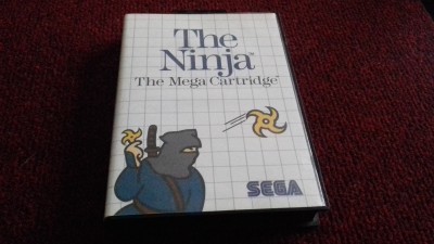 Sega Master System The Ninja - The Mega Cartridge 