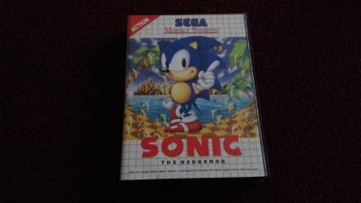 Sega Master System Sonic the Hedgehog 