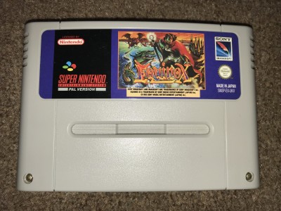 Super nintendo SNES Equinox game