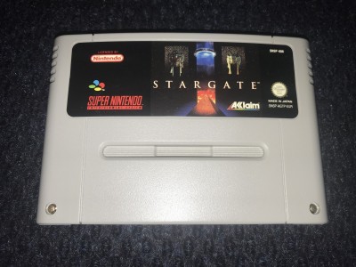 Super nintendo SNES stargate game