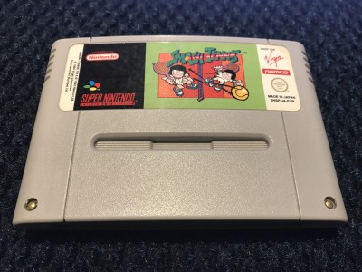 Super Nintendo SNES smash tennis game 