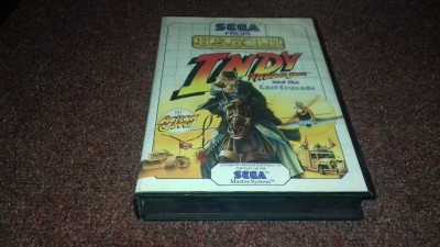 Sega Master System Indy Indiana Jones and the Last Crusads 