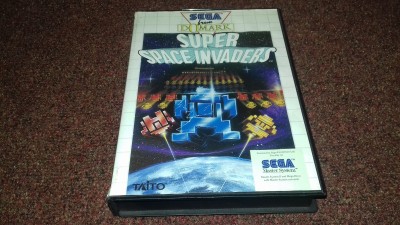 Sega Master System Super Space Invaders 