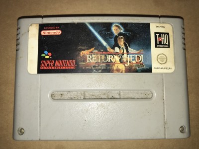 Super nintendo snes game - Starwars return of the jedi - PAL Cart only