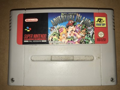 Super nintendo snes game - Super Adventure Island - PAL Cart only