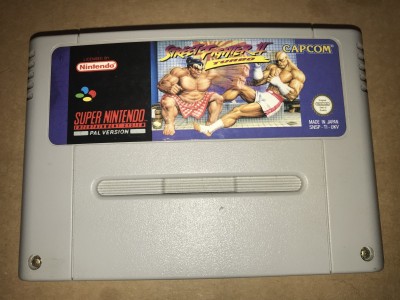 Super nintendo snes game - Street Fighter 2 turbo - PAL Cart only