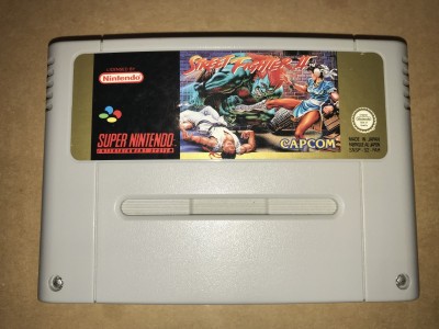 Super nintendo snes game - Street Fighter 2 - PAL Cart only