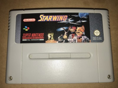 Super nintendo snes game - Starwing - PAL Cart only