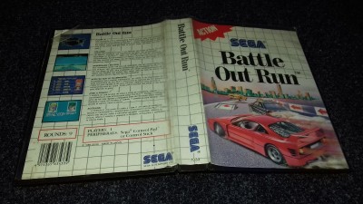 Sega Master System Battle Out Run 