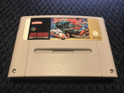 Super Nintendo SNES Street Fighter 2 game 