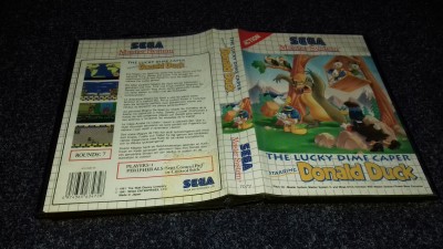 Sega Master System The Lucky Dime Caper 