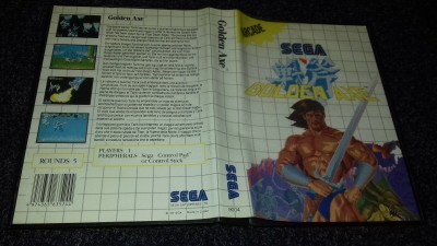 Sega Master System Golden Axe