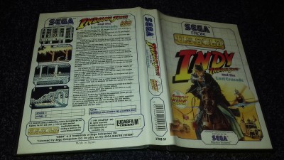 Sega Master System Indiana Jones and the Last Crusads 