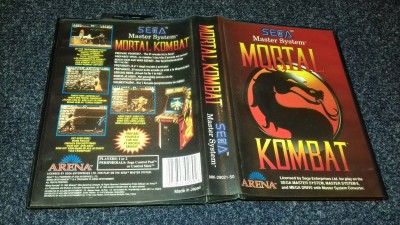 Sega Master System Mortal Kombat 