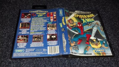 Sega Megadrive Spiderman X-Men 