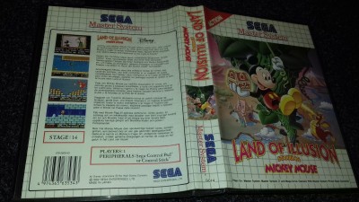 Sega Master System Land of Illusion 