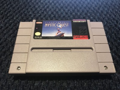 Super Nintendo SNES final fantasy mystic quest  game