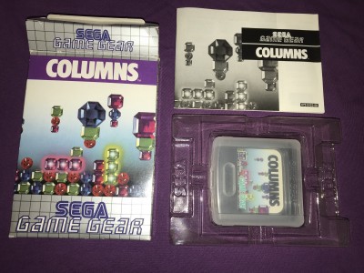 Sega gamegear columns  boxed complete