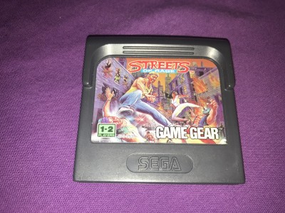 Sega gamegear Streets of rage game