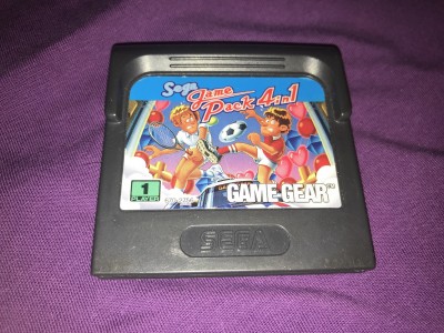 Sega gamegear 4 in 1 game