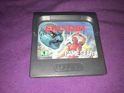 Sega gamegear Shinobi game