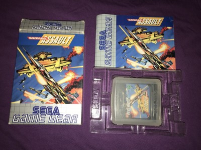 Sega gamegear Aerial Assault boxed complete