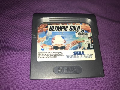 Sega gamegear Olympic gold game
