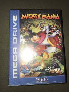 sega megadrive game Mickey mania (boxed & complete)