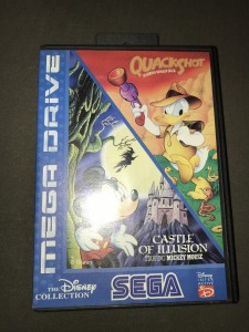 sega megadrive game disney collection (boxed & complete)