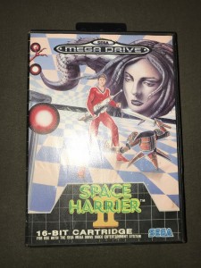 sega megadrive game space harrier 2 (boxed & complete)