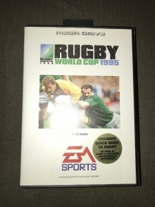 sega megadrive game Rugby world cup 1995 (boxed & complete)