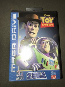 sega megadrive game Toy story (boxed & complete)