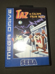 sega megadrive game Taz in escape from mars  (boxed & complete)