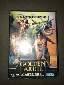 sega megadrive game Golden Axe 2 (boxed & complete)