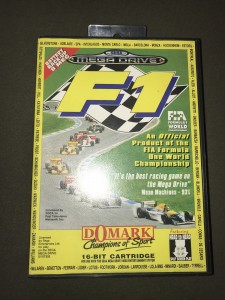 sega megadrive game F1 (boxed & complete)